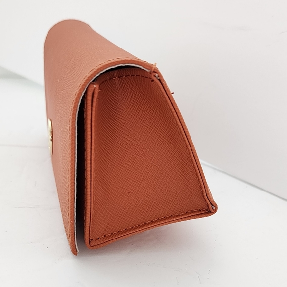 Tory Burch Orange Sunglasses Eyeglasses Case - Picture 3 of 6
